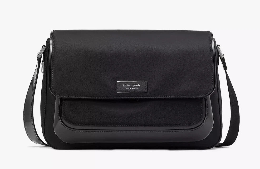 Kate Spade Sam Icon Nylon Medium Messenger Bag Crossbody