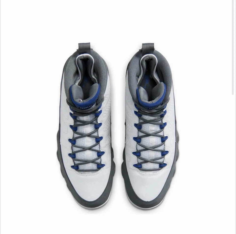 Nike Air Jordan 9 Retro Flint Grey French Blue HV4794-100 Men's Size 11.5