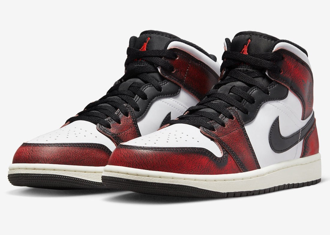 Nike Air Jordan 1 SE Mid Wear-Away dv9565 006 Size 9.5