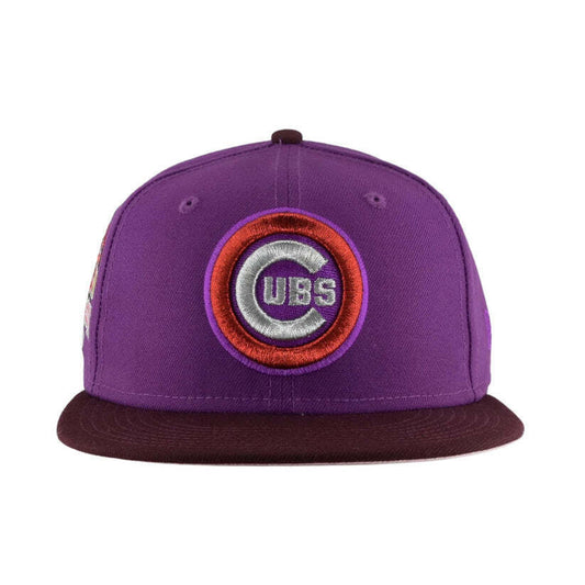 New Era Chicago Cubs Grape Maroon All Star Game 1990 59FIFTY Fitted Hat 7 3/8