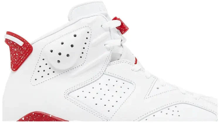 Nike Air Jordan Retro 6 White and University Red 2022 CT8529 162 Size 10.5
