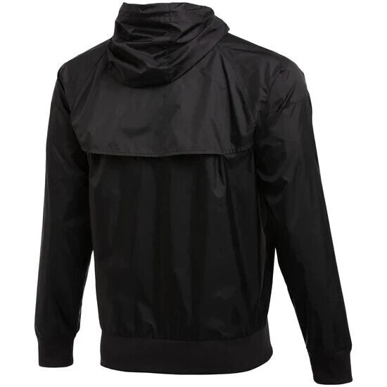 Nike Men’s Windrunner Hooded Jacket CU9474-010 Black Large Super Fast Shipping