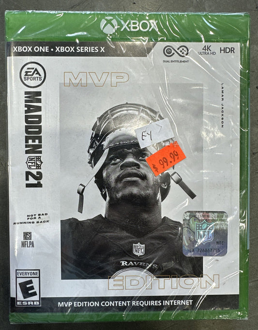 Madden NFL 21 - MVP Edition - Microsoft Xbox One Brand New