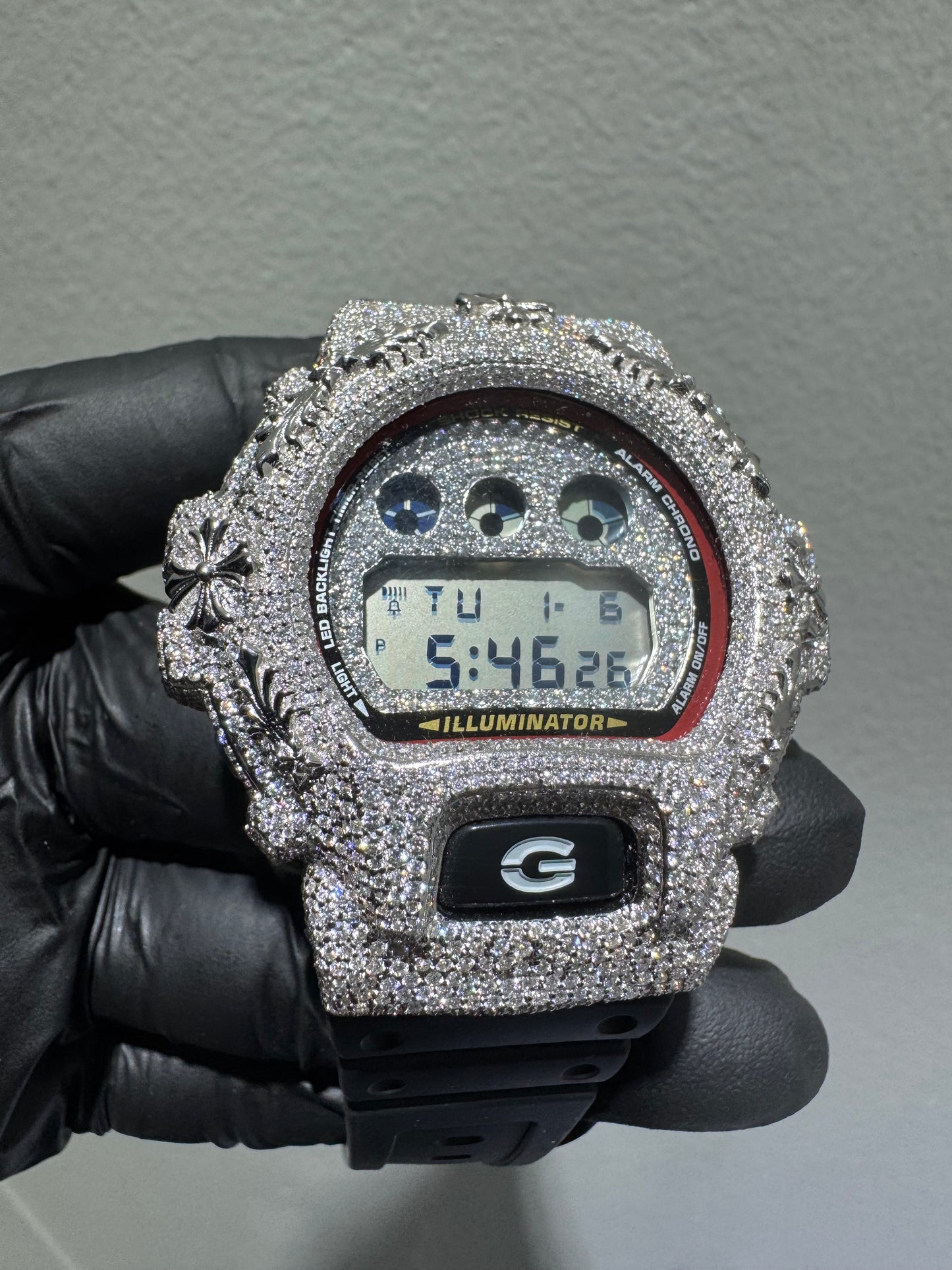 Buss Down Custom G-Shock Watch with Crosses