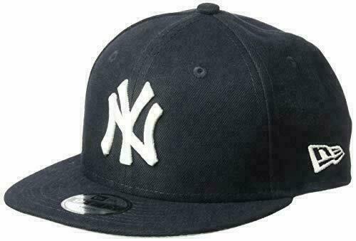 New Era New York Yankees Basic Black and White 9FIFTY Adjustable Snapback Hat